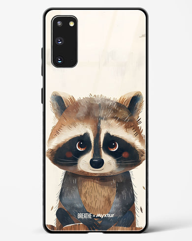 Blushing Raccoon [BREATHE] Glass Case Phone Cover (Samsung)