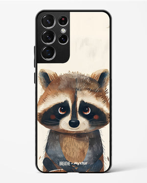 Blushing Raccoon [BREATHE] Glass Case Phone Cover (Samsung)