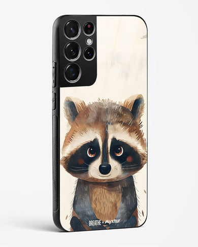 Blushing Raccoon [BREATHE] Glass Case Phone Cover (Samsung)