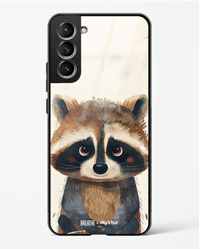 Blushing Raccoon [BREATHE] Glass Case Phone Cover (Samsung)