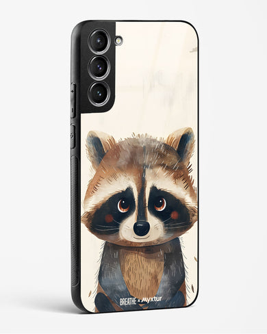 Blushing Raccoon [BREATHE] Glass Case Phone Cover (Samsung)