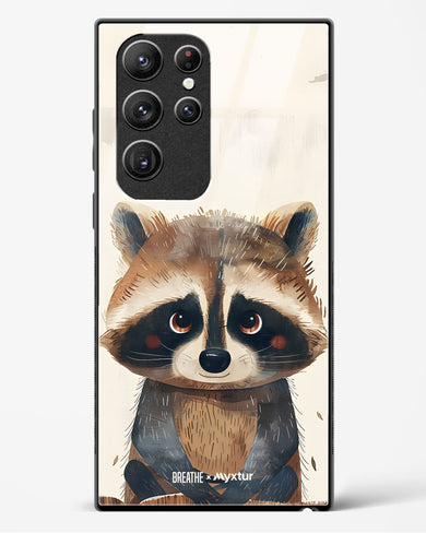 Blushing Raccoon [BREATHE] Glass Case Phone Cover (Samsung)