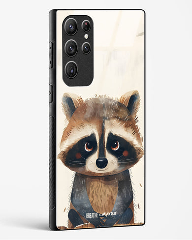 Blushing Raccoon [BREATHE] Glass Case Phone Cover (Samsung)