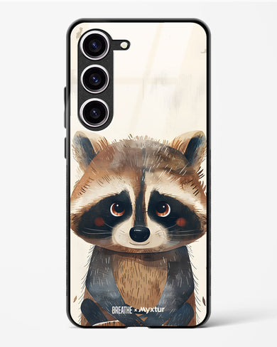 Blushing Raccoon [BREATHE] Glass Case Phone Cover (Samsung)