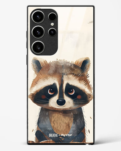 Blushing Raccoon [BREATHE] Glass Case Phone Cover (Samsung)