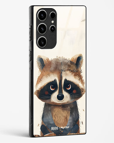 Blushing Raccoon [BREATHE] Glass Case Phone Cover (Samsung)