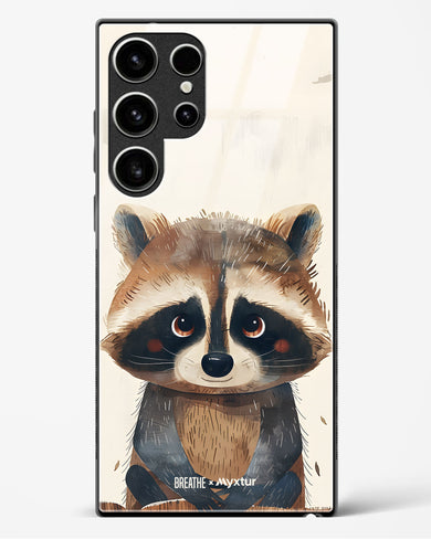 Blushing Raccoon [BREATHE] Glass Case Phone Cover (Samsung)