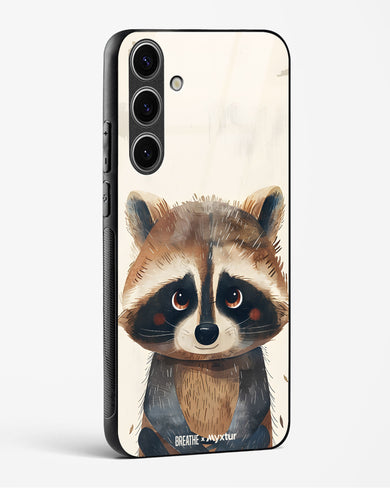 Blushing Raccoon [BREATHE] Glass Case Phone Cover (Samsung)