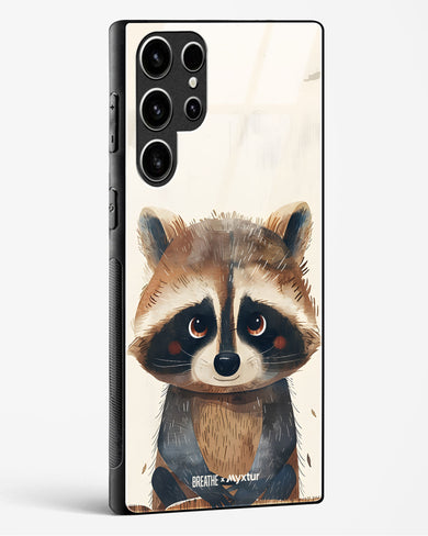 Blushing Raccoon [BREATHE] Glass Case Phone Cover (Samsung)