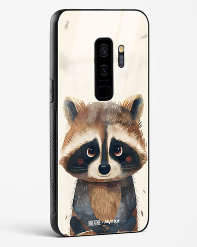 Blushing Raccoon [BREATHE] Glass Case Phone Cover (Samsung)