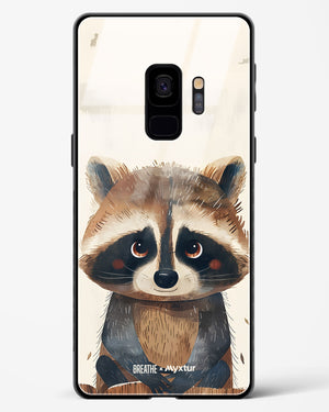 Blushing Raccoon [BREATHE] Glass Case Phone Cover (Samsung)
