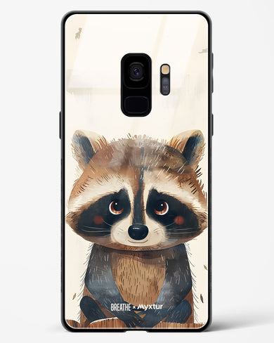 Blushing Raccoon [BREATHE] Glass Case Phone Cover (Samsung)