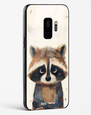 Blushing Raccoon [BREATHE] Glass Case Phone Cover (Samsung)