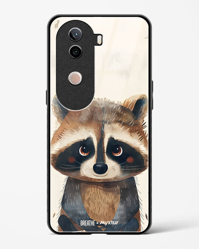 Blushing Raccoon [BREATHE] Glass Case Phone Cover (Vivo)