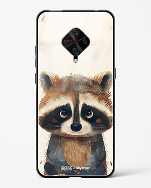 Blushing Raccoon [BREATHE] Glass Case Phone Cover (Vivo)