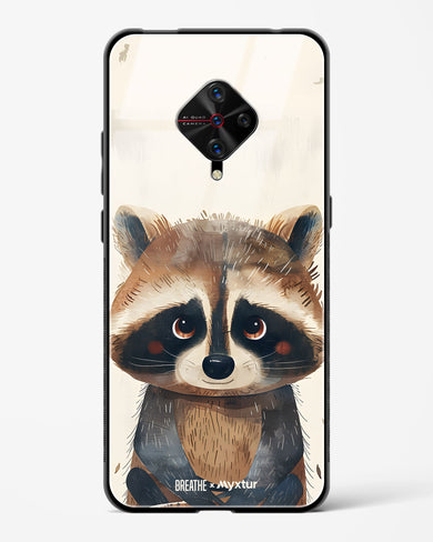 Blushing Raccoon [BREATHE] Glass Case Phone Cover (Vivo)