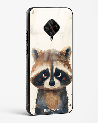 Blushing Raccoon [BREATHE] Glass Case Phone Cover (Vivo)