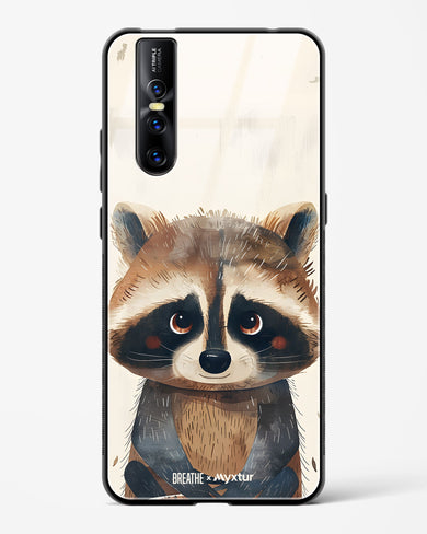 Blushing Raccoon [BREATHE] Glass Case Phone Cover (Vivo)