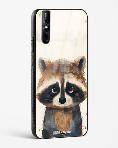 Blushing Raccoon [BREATHE] Glass Case Phone Cover (Vivo)