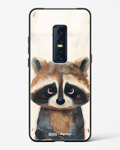 Blushing Raccoon [BREATHE] Glass Case Phone Cover (Vivo)