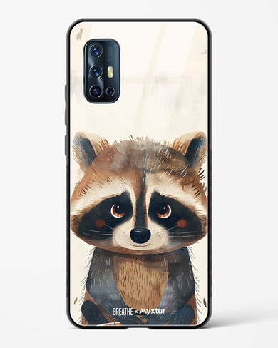 Blushing Raccoon [BREATHE] Glass Case Phone Cover (Vivo)