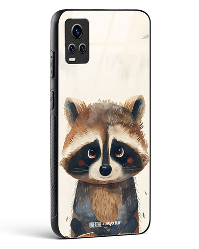 Blushing Raccoon [BREATHE] Glass Case Phone Cover (Vivo)