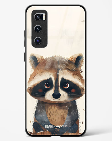 Blushing Raccoon [BREATHE] Glass Case Phone Cover (Vivo)