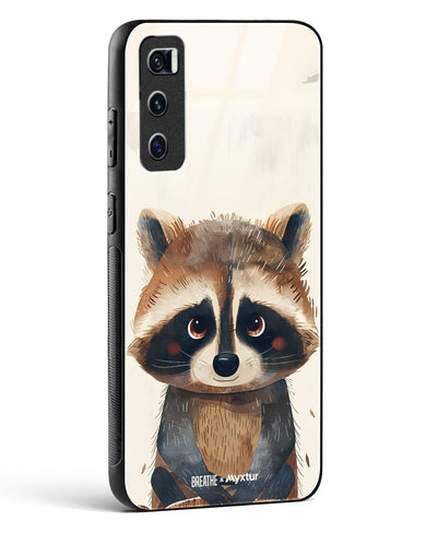 Blushing Raccoon [BREATHE] Glass Case Phone Cover (Vivo)