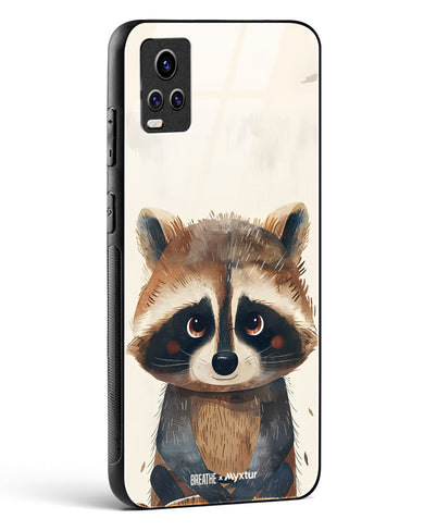 Blushing Raccoon [BREATHE] Glass Case Phone Cover (Vivo)