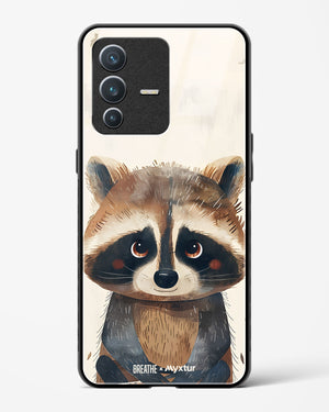 Blushing Raccoon [BREATHE] Glass Case Phone Cover (Vivo)