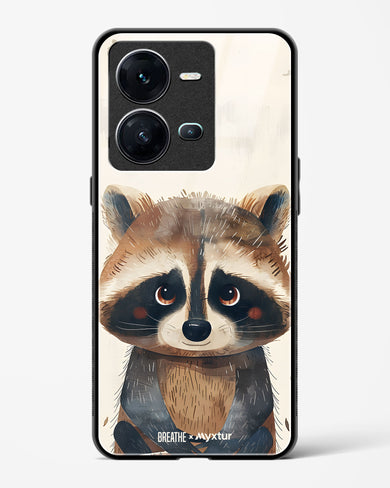 Blushing Raccoon [BREATHE] Glass Case Phone Cover (Vivo)