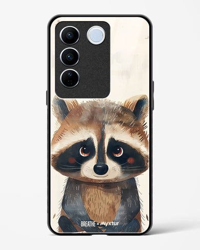 Blushing Raccoon [BREATHE] Glass Case Phone Cover (Vivo)