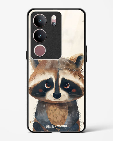 Blushing Raccoon [BREATHE] Glass Case Phone Cover (Vivo)