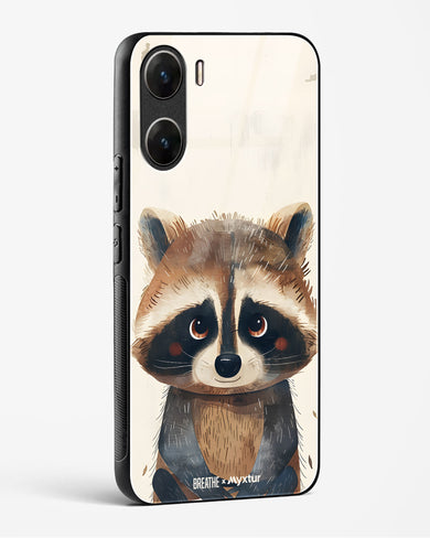 Blushing Raccoon [BREATHE] Glass Case Phone Cover (Vivo)
