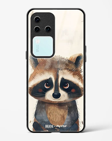 Blushing Raccoon [BREATHE] Glass Case Phone Cover (Vivo)