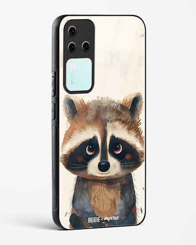 Blushing Raccoon [BREATHE] Glass Case Phone Cover (Vivo)
