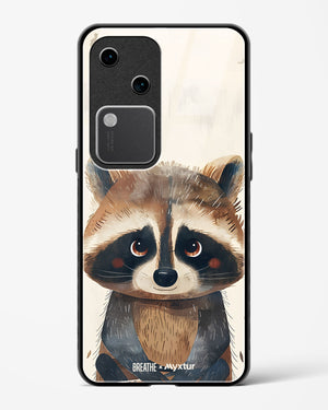 Blushing Raccoon [BREATHE] Glass Case Phone Cover (Vivo)