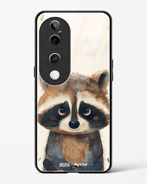 Blushing Raccoon [BREATHE] Glass Case Phone Cover (Vivo)