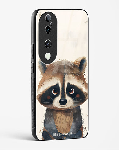 Blushing Raccoon [BREATHE] Glass Case Phone Cover (Vivo)