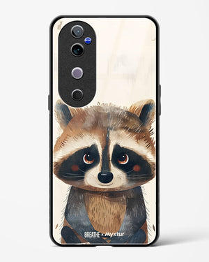 Blushing Raccoon [BREATHE] Glass Case Phone Cover (Vivo)