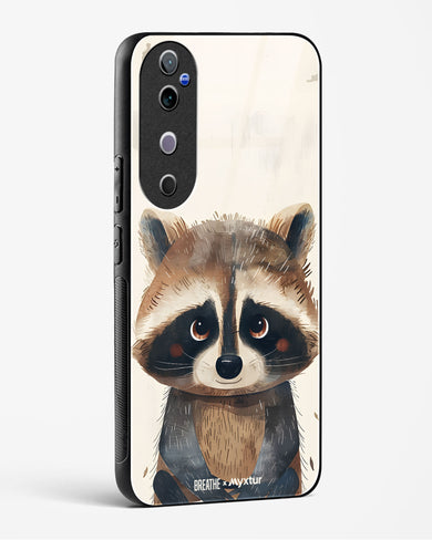 Blushing Raccoon [BREATHE] Glass Case Phone Cover (Vivo)