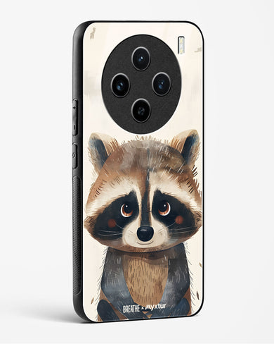 Blushing Raccoon [BREATHE] Glass Case Phone Cover (Vivo)