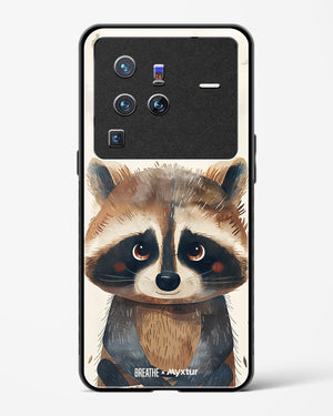 Blushing Raccoon [BREATHE] Glass Case Phone Cover (Vivo)