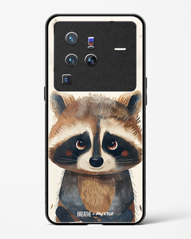 Blushing Raccoon [BREATHE] Glass Case Phone Cover (Vivo)