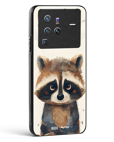 Blushing Raccoon [BREATHE] Glass Case Phone Cover (Vivo)