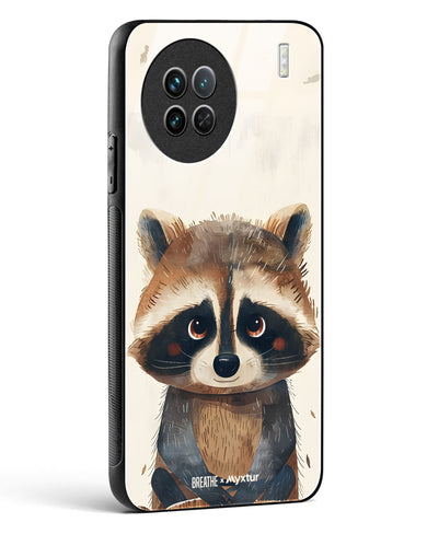 Blushing Raccoon [BREATHE] Glass Case Phone Cover (Vivo)