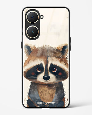 Blushing Raccoon [BREATHE] Glass Case Phone Cover (Vivo)