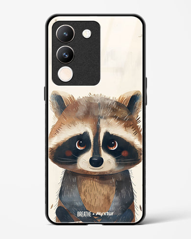 Blushing Raccoon [BREATHE] Glass Case Phone Cover (Vivo)