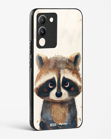 Blushing Raccoon [BREATHE] Glass Case Phone Cover (Vivo)