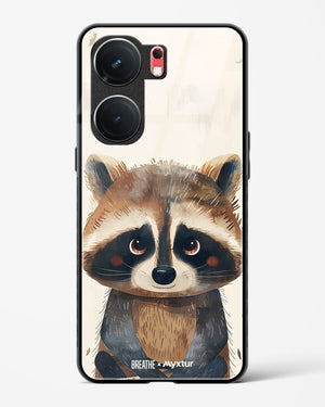 Blushing Raccoon [BREATHE] Glass Case Phone Cover (Vivo)